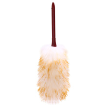 Home Use Long Wood Handle Lambs Soft Wool Cleaning Small Sheepskin Duster